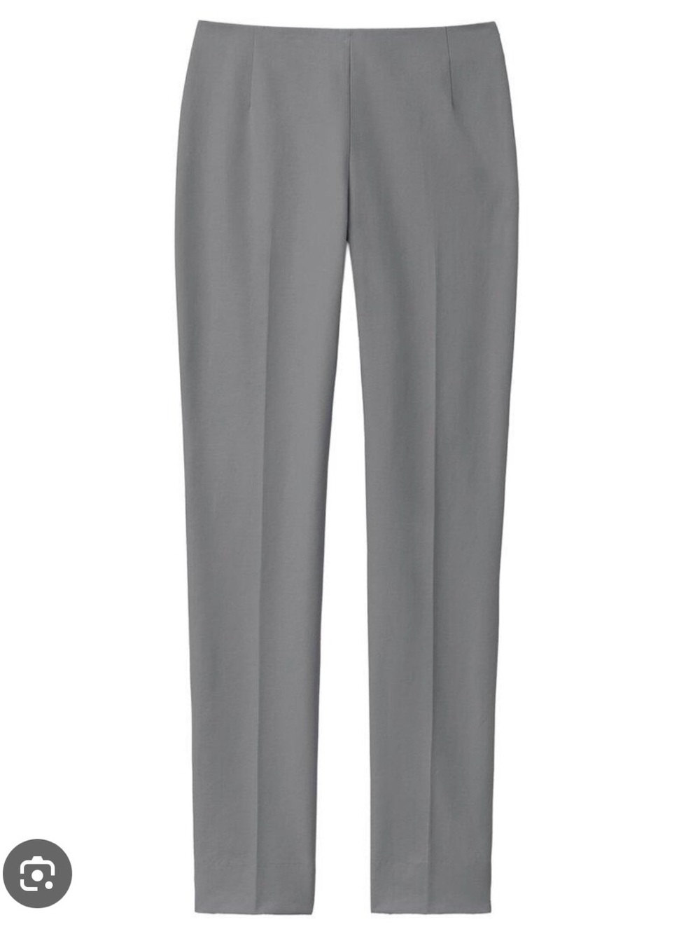 Lafayette 148 New York Stanton Gray Straight-Leg Dress Pants